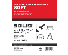 Solid folia malarska Soft 4x5m